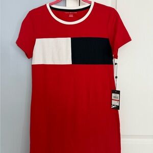 Tommy Hilfiger Red Knit Dress